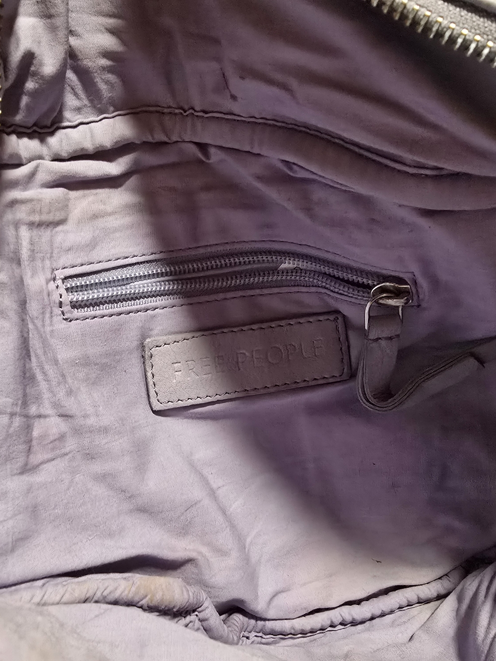 Free People Lavender Wilder crossbody Leather Bag - Picture 3 of 5